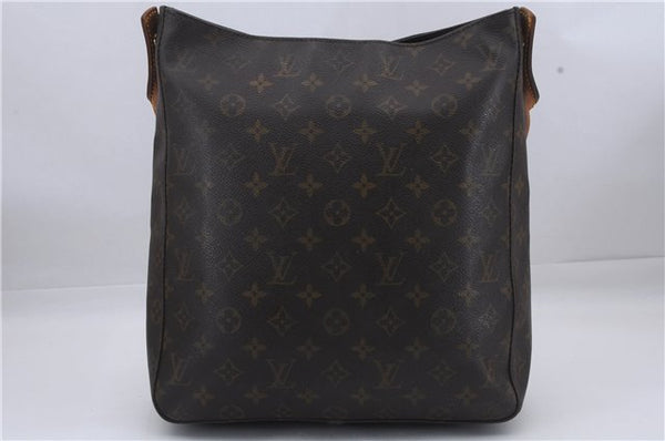 Authentic Louis Vuitton Monogram Looping GM Shoulder Bag M51145 LV 8184D