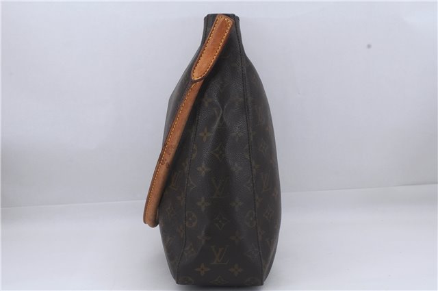 Authentic Louis Vuitton Monogram Looping GM Shoulder Bag M51145 LV 8184D