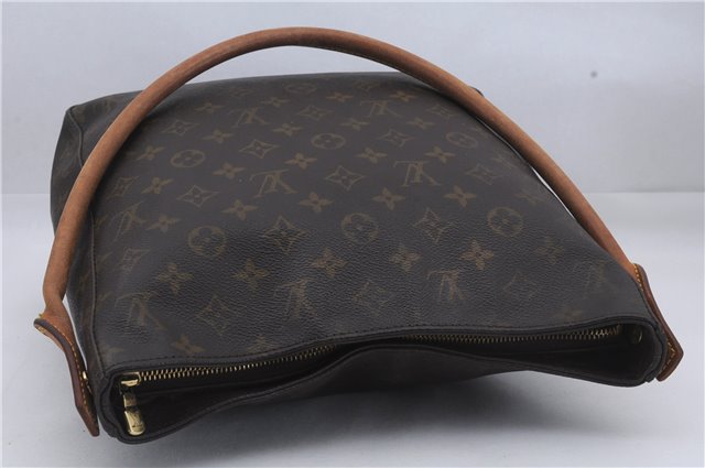 Authentic Louis Vuitton Monogram Looping GM Shoulder Bag M51145 LV 8184D