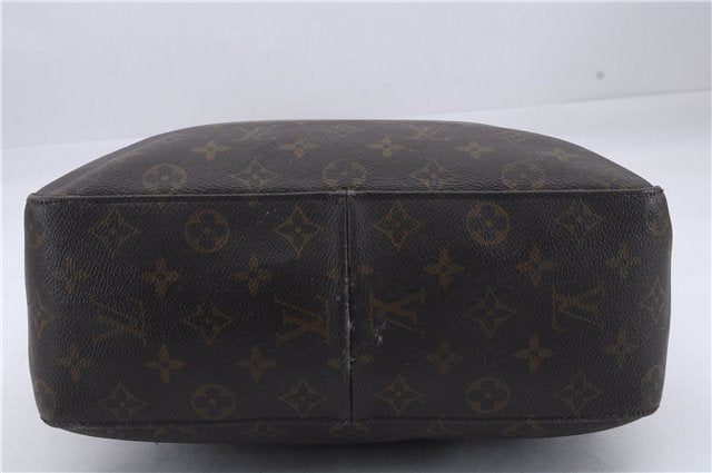 Authentic Louis Vuitton Monogram Looping GM Shoulder Bag M51145 LV 8184D