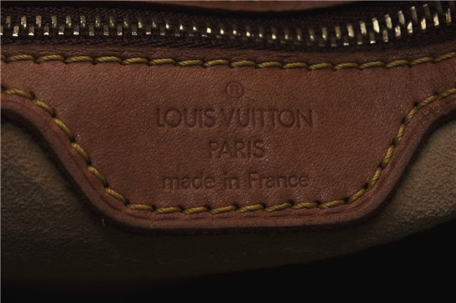Authentic Louis Vuitton Monogram Looping GM Shoulder Bag M51145 LV 8184D