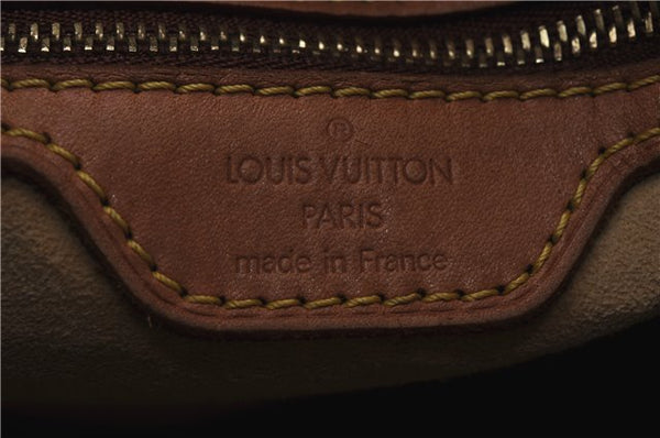 Authentic Louis Vuitton Monogram Looping GM Shoulder Bag M51145 LV 8184D