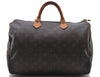 Authentic LOUIS VUITTON Monogram Speedy 35 Hand Bag M41524 LV 8186C