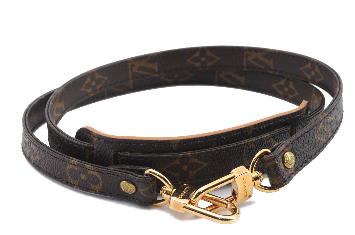 Authentic Louis Vuitton Monogram Brown Shoulder Strap 39