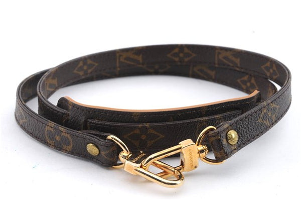 Authentic Louis Vuitton Monogram Brown Shoulder Strap 39" LV 8187C