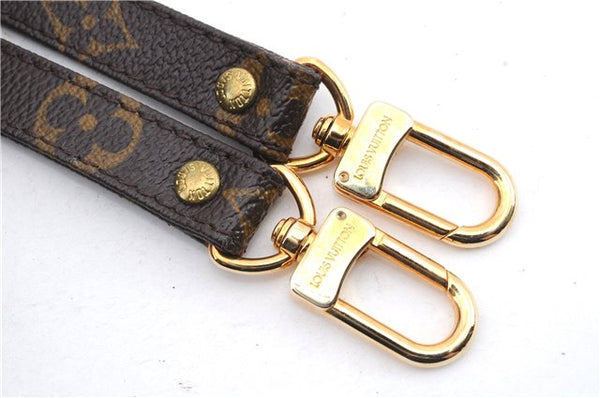 Authentic Louis Vuitton Monogram Brown Shoulder Strap 39" LV 8187C