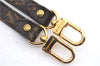 Authentic Louis Vuitton Monogram Brown Shoulder Strap 39" LV 8187C