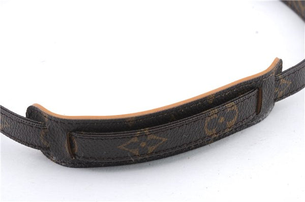 Authentic Louis Vuitton Monogram Brown Shoulder Strap 39" LV 8187C