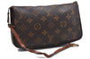 Authentic Louis Vuitton Monogram Pochette Accessoires Pouch M51980 LV Junk 8188C