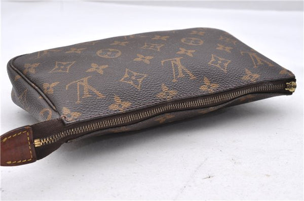 Authentic Louis Vuitton Monogram Pochette Accessoires Pouch M51980 LV Junk 8188C