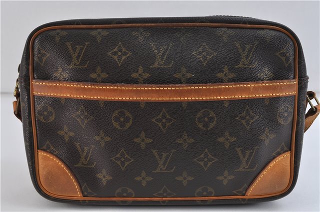 Auth LOUIS VUITTON Monogram Trocadero 27 Shoulder Cross Body Bag M51274 LV 8189C