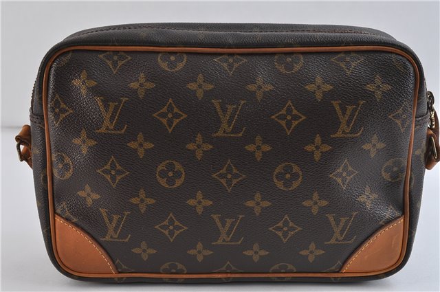 Auth LOUIS VUITTON Monogram Trocadero 27 Shoulder Cross Body Bag M51274 LV 8189C