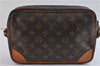 Auth LOUIS VUITTON Monogram Trocadero 27 Shoulder Cross Body Bag M51274 LV 8189C