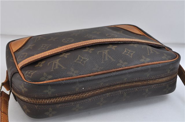 Auth LOUIS VUITTON Monogram Trocadero 27 Shoulder Cross Body Bag M51274 LV 8189C