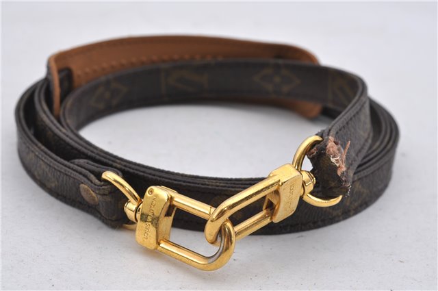 Authentic Louis Vuitton Monogram Brown Shoulder Strap 46.9
