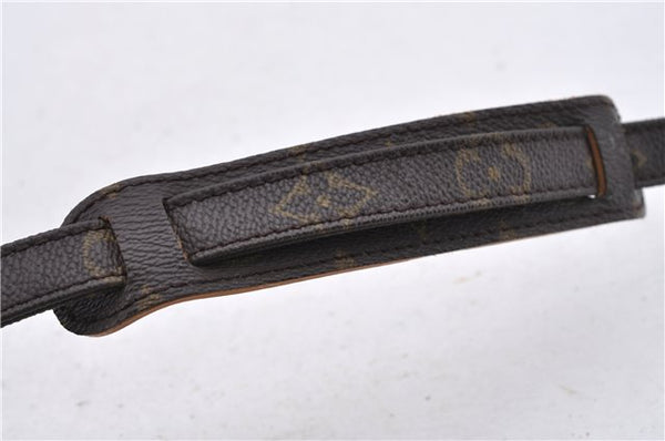 Authentic Louis Vuitton Monogram Brown Shoulder Strap 46.9" LV 8195D