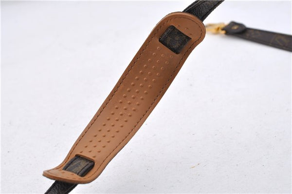 Authentic Louis Vuitton Monogram Brown Shoulder Strap 46.9" LV 8195D