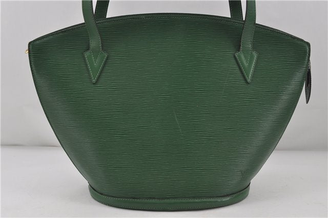 Auth Louis Vuitton Epi Saint Jacques Shopping Shoulder Bag Green M52264 LV 8198D