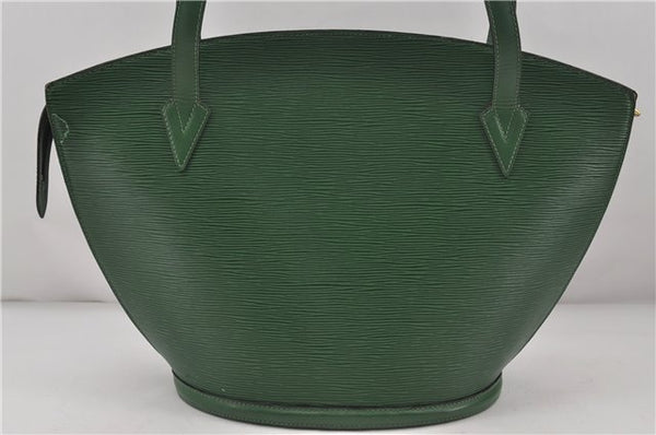 Auth Louis Vuitton Epi Saint Jacques Shopping Shoulder Bag Green M52264 LV 8198D