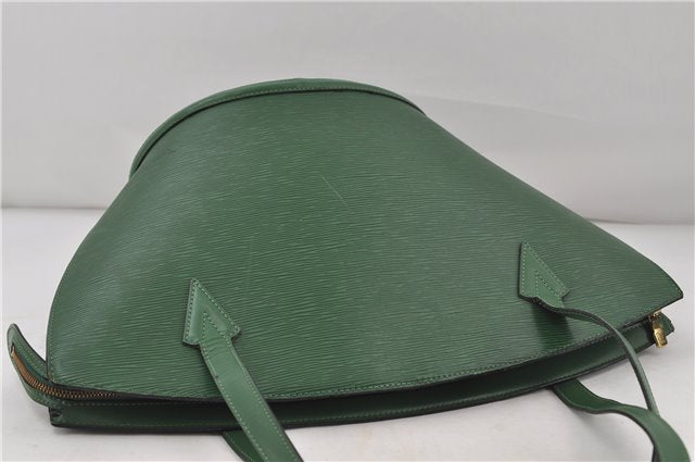 Auth Louis Vuitton Epi Saint Jacques Shopping Shoulder Bag Green M52264 LV 8198D