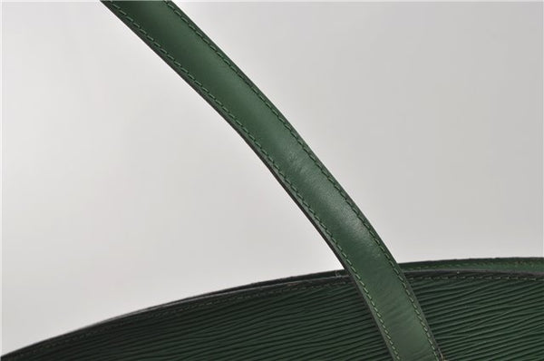 Auth Louis Vuitton Epi Saint Jacques Shopping Shoulder Bag Green M52264 LV 8198D