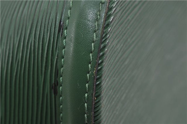 Auth Louis Vuitton Epi Saint Jacques Shopping Shoulder Bag Green M52264 LV 8198D