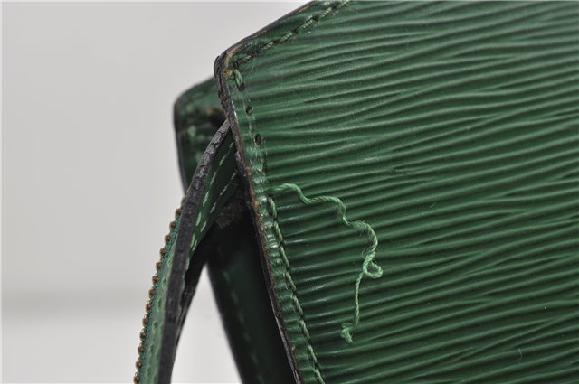 Auth Louis Vuitton Epi Saint Jacques Shopping Shoulder Bag Green M52264 LV 8198D