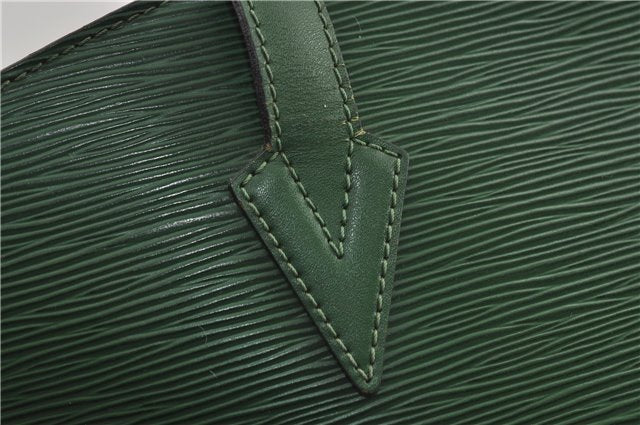 Auth Louis Vuitton Epi Saint Jacques Shopping Shoulder Bag Green M52264 LV 8198D