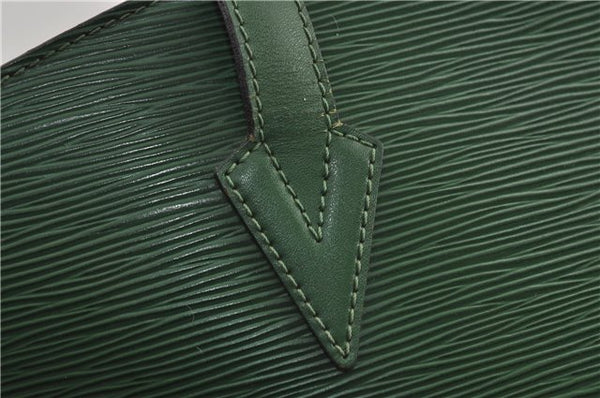 Auth Louis Vuitton Epi Saint Jacques Shopping Shoulder Bag Green M52264 LV 8198D
