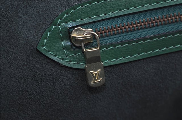 Auth Louis Vuitton Epi Saint Jacques Shopping Shoulder Bag Green M52264 LV 8198D
