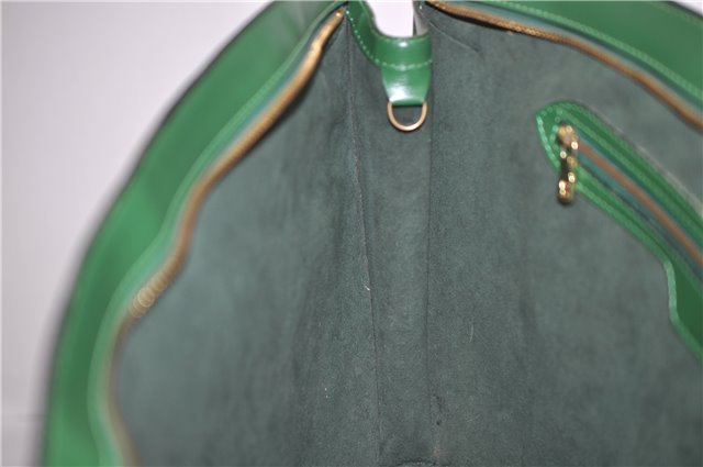 Auth Louis Vuitton Epi Saint Jacques Shopping Shoulder Bag Green M52264 LV 8198D