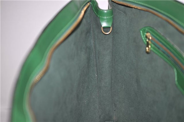 Auth Louis Vuitton Epi Saint Jacques Shopping Shoulder Bag Green M52264 LV 8198D