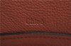 Authentic Chloe Paraty 2Way Shoulder Hand Bag Leather Orange 8201D