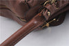 Authentic Chloe Paraty 2Way Shoulder Hand Bag Leather Brown 8202D