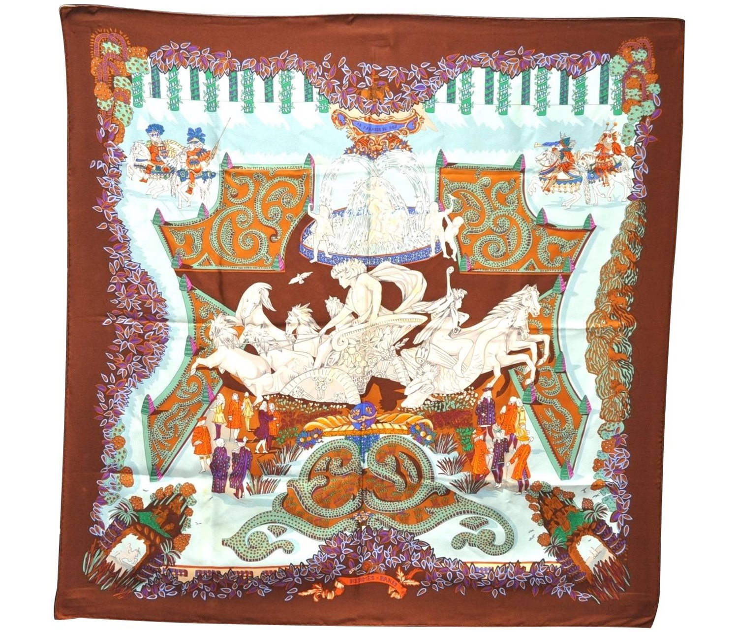 Authentic HERMES Carre 90 Scarf 