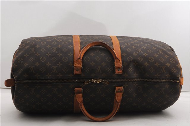 Authentic Louis Vuitton Monogram Keepall 60 Travel Boston Bag M41422 LV 8210F