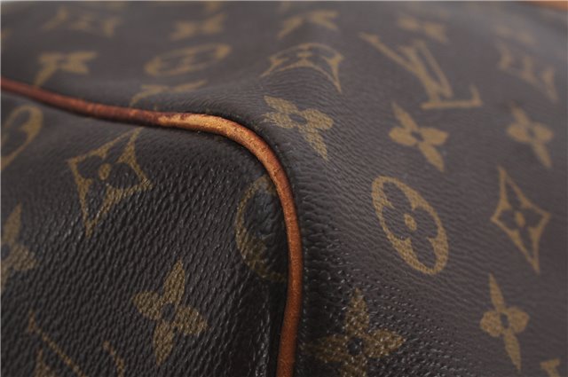 Authentic Louis Vuitton Monogram Keepall 60 Travel Boston Bag M41422 LV 8210F