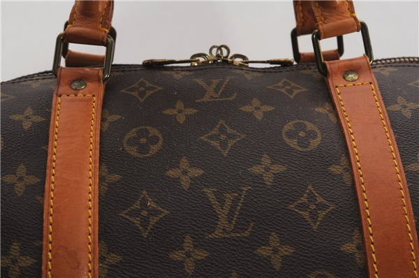 Authentic Louis Vuitton Monogram Keepall 60 Travel Boston Bag M41422 LV 8210F