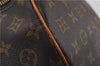 Authentic Louis Vuitton Monogram Keepall 60 Travel Boston Bag M41422 LV 8210F