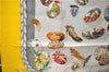 Authentic HERMES Carre 90 Scarf "Couvee d Hermes" Silk Yellow 8211C