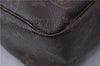 Auth Louis Vuitton Monogram Trousse Toilette 28 Clutch Hand Bag M47522 LV 8211D