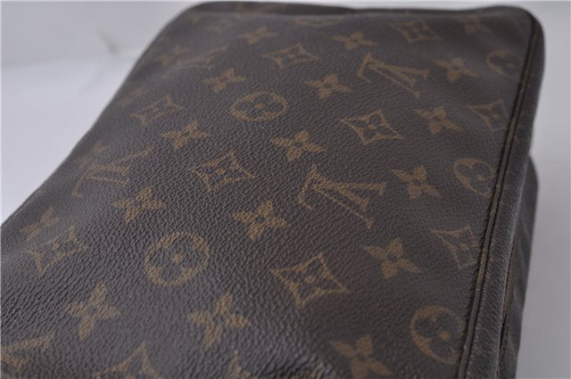 Auth Louis Vuitton Monogram Trousse Toilette 28 Clutch Hand Bag M47522 LV 8211D