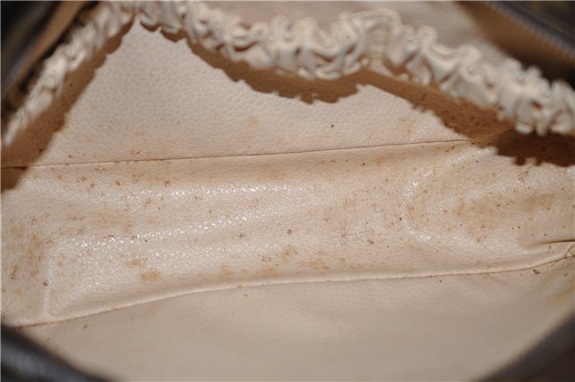 Auth Louis Vuitton Monogram Trousse Toilette 28 Clutch Hand Bag M47522 LV 8211D