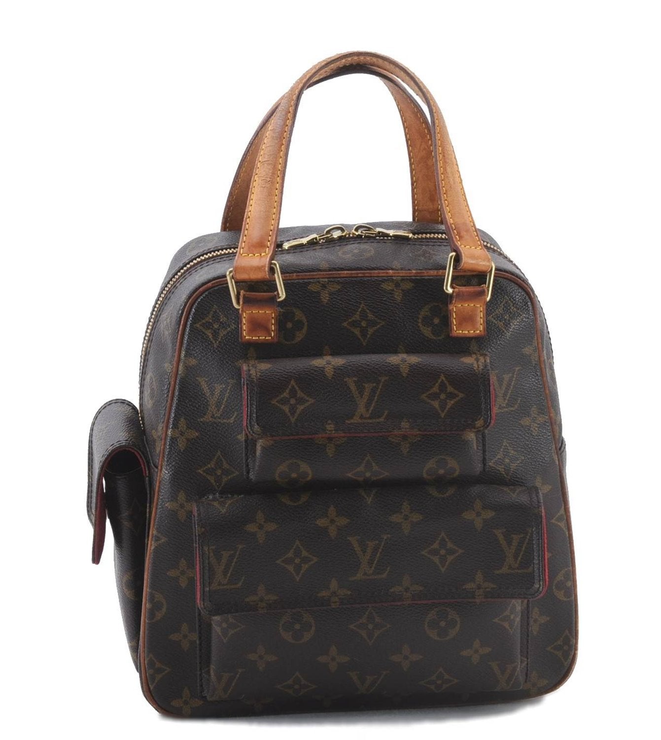 Authentic LOUIS VUITTON Monogram Excentri Cite Hand Bag Purse M51161 LV 8216C
