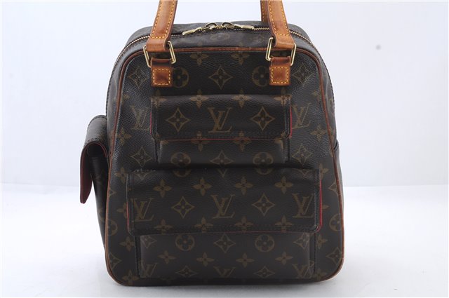 Authentic LOUIS VUITTON Monogram Excentri Cite Hand Bag Purse M51161 LV 8216C
