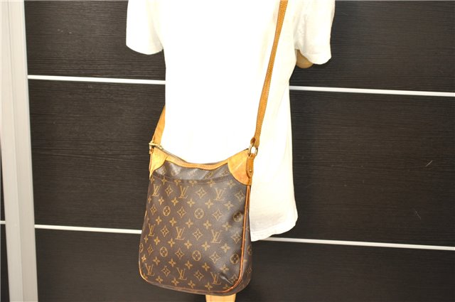 Auth LOUIS VUITTON Monogram Odeon PM Shoulder Cross Body Bag M56390 LV 8218C