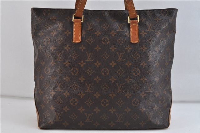 Authentic LOUIS VUITTON Monogram Cabas Mezzo Tote Bag M51151 LV 8221C