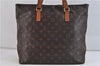 Authentic LOUIS VUITTON Monogram Cabas Mezzo Tote Bag M51151 LV 8221C