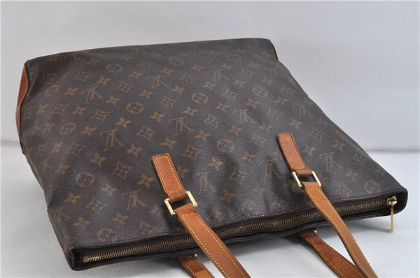 Authentic LOUIS VUITTON Monogram Cabas Mezzo Tote Bag M51151 LV 8221C