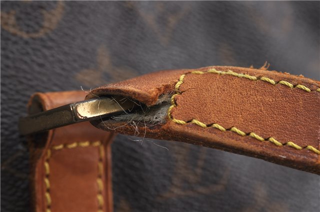 Authentic LOUIS VUITTON Monogram Cabas Mezzo Tote Bag M51151 LV 8221C